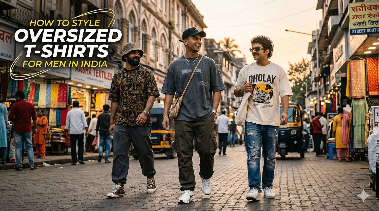 How to Style Oversized T-Shirts for Men in India (2026)