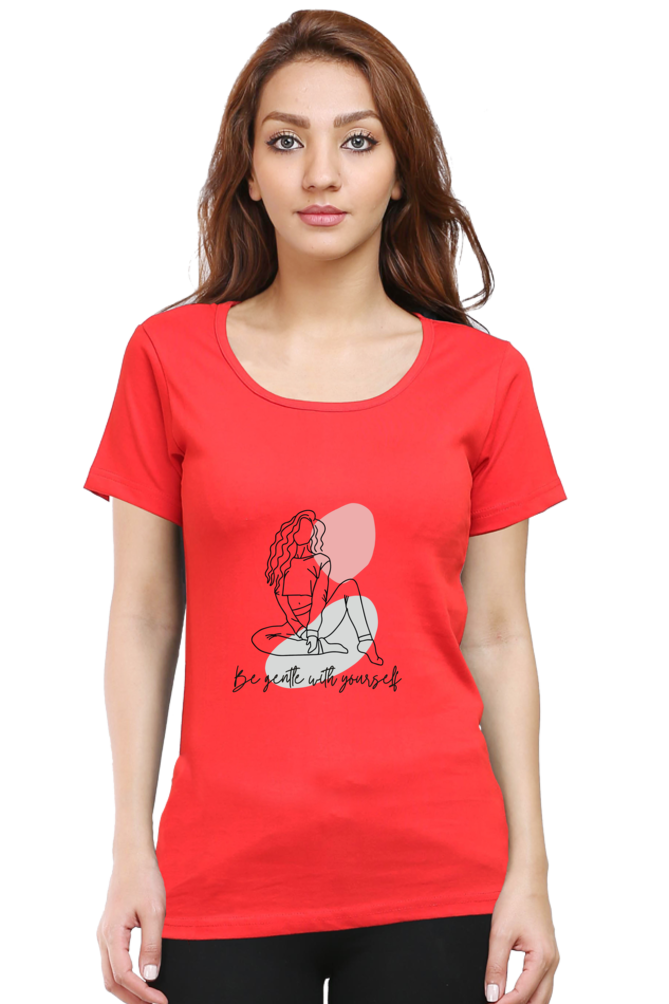 Be Gentle Printed T-shirt for Women
