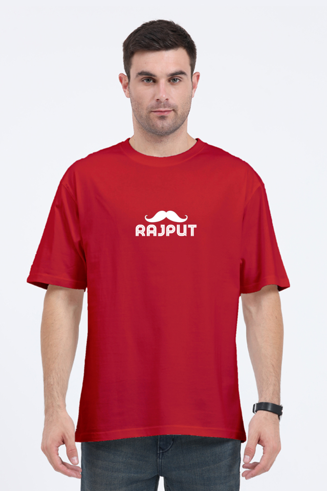 Rajput Graphic Printed Classic Oversized T-shirt for Men [240gsm]