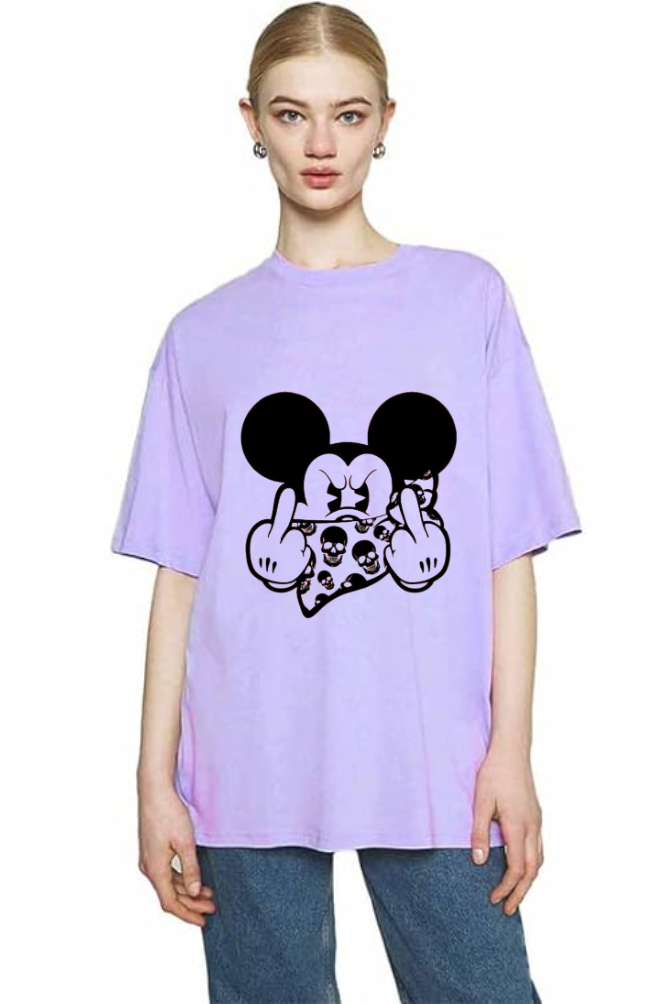 Micky Classic Oversized T-shirt for Women [240 GSM]