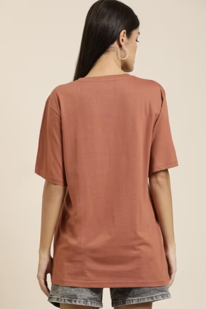 F.R.I.E.N.D.S Graphic Classic Oversized T-shirt for Women [240 GSM]