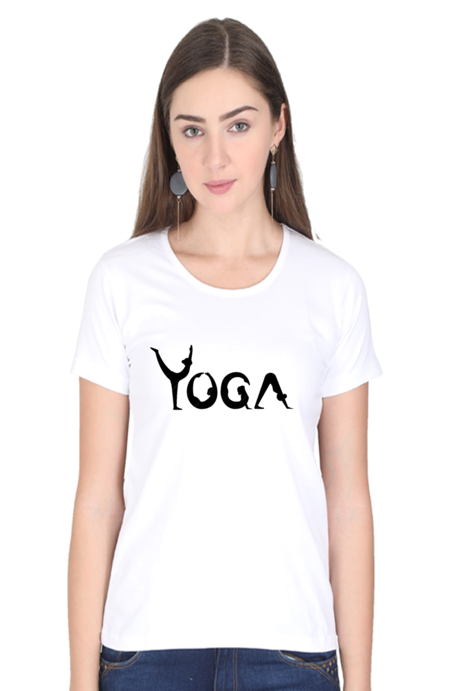 Yoga Printed T-shirt for Women