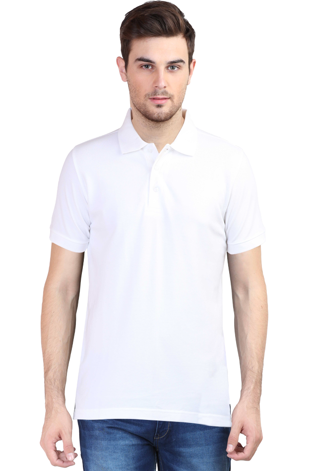 Solid Polo T-Shirts For Men
