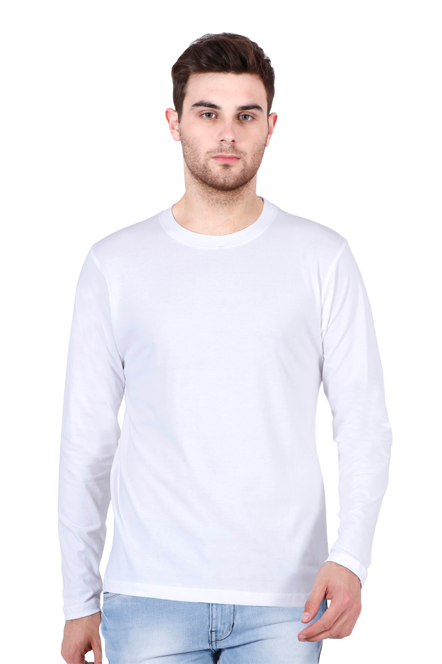 Men’s Solid Full Sleeve T Shirt [ 180 GSM ]