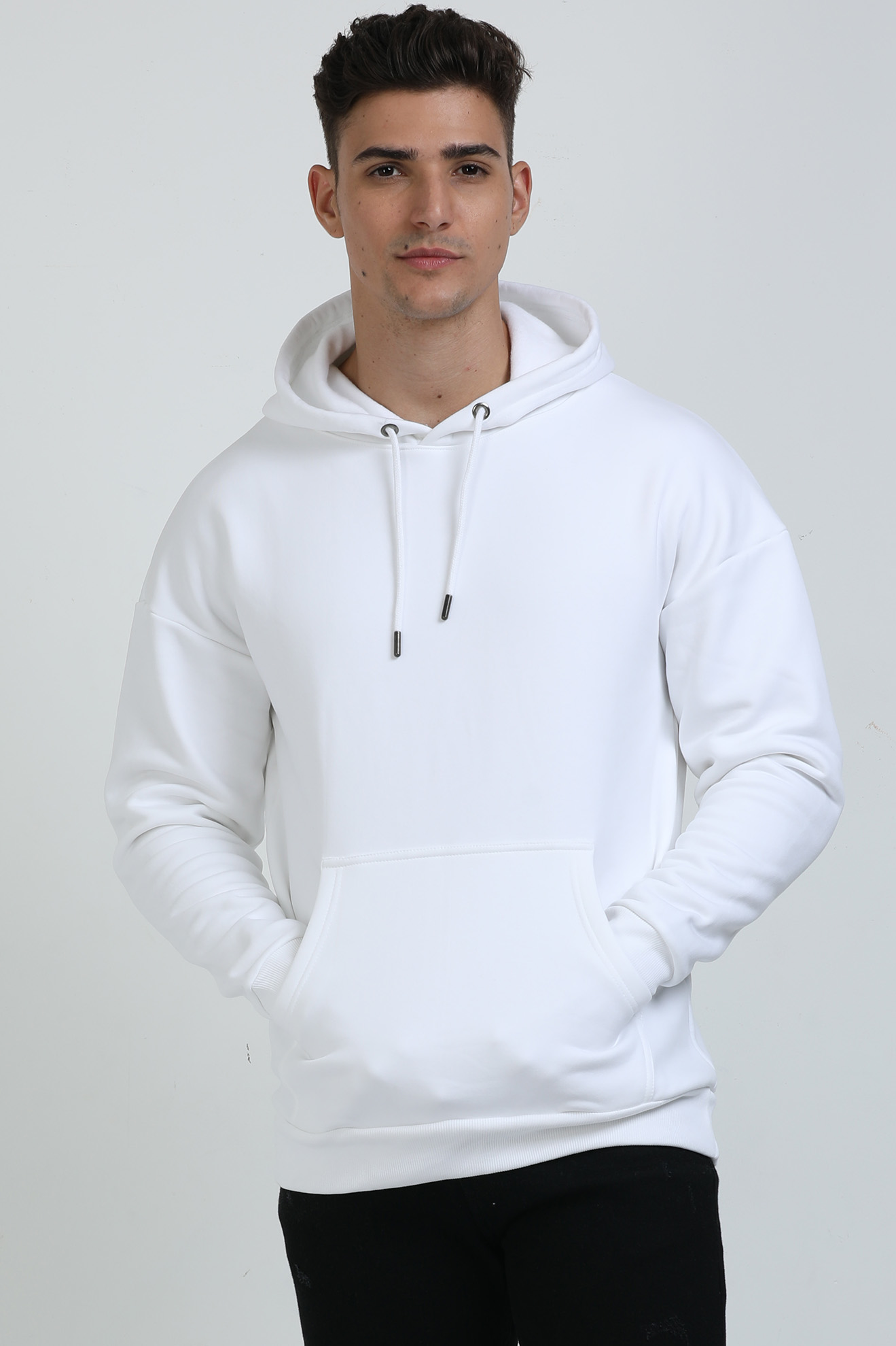Unisex Oversized Plain Hoodie (Men & Women ) [Heavyweight  400 GSM ]