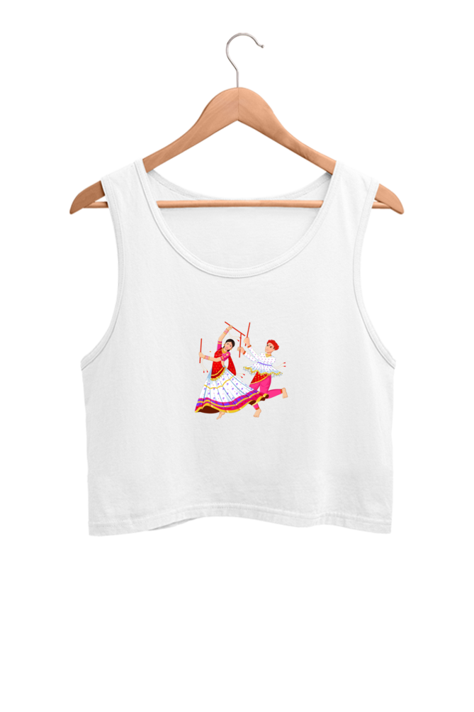 Navratri Special Crop Tank Top For Women