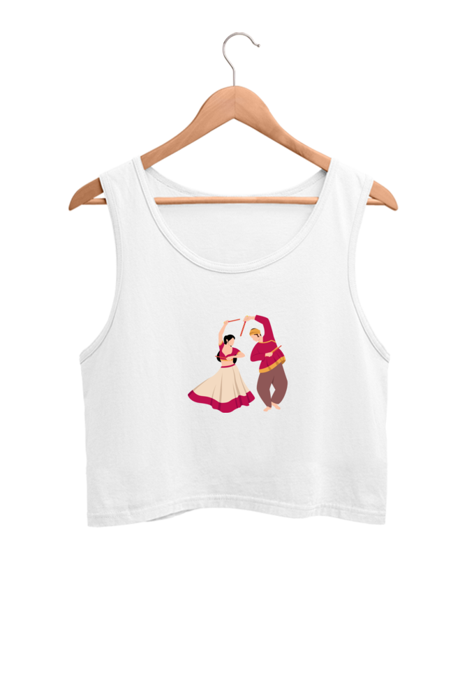 Navratri Special Crop Tank Top For Women