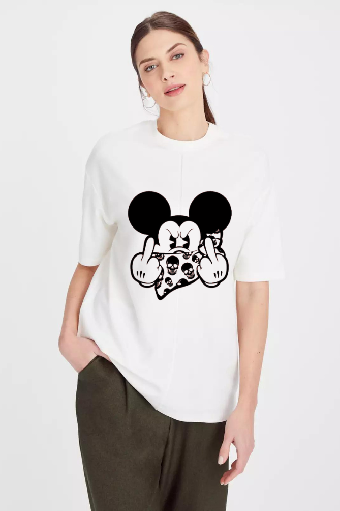 Micky Classic Oversized T-shirt for Women [240 GSM]