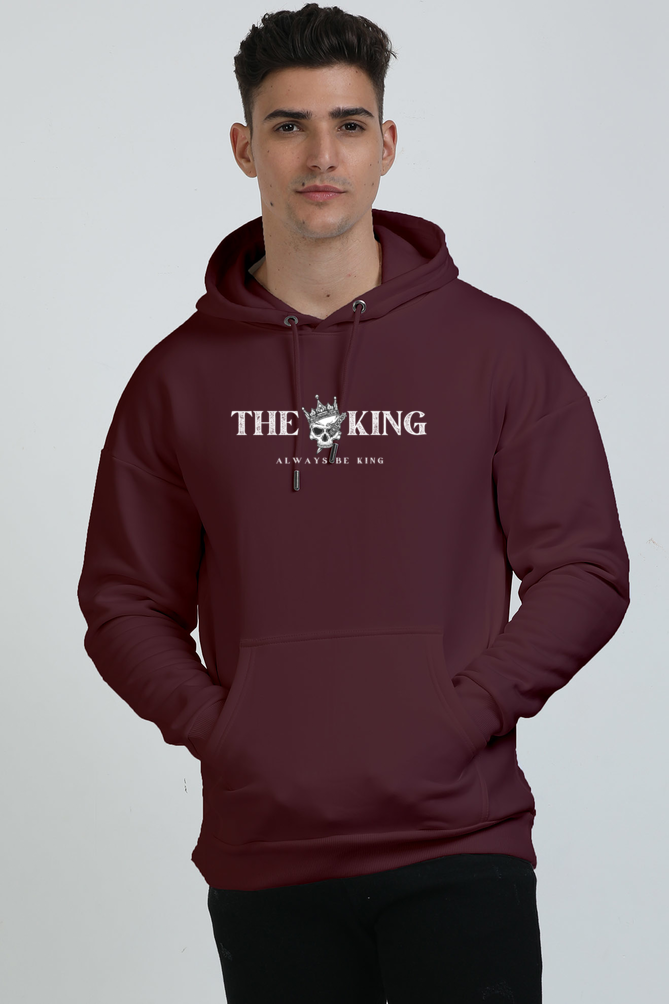 King Oversized Graphic Printed Hoodie For Men [Heavyweight 400 GSM ]