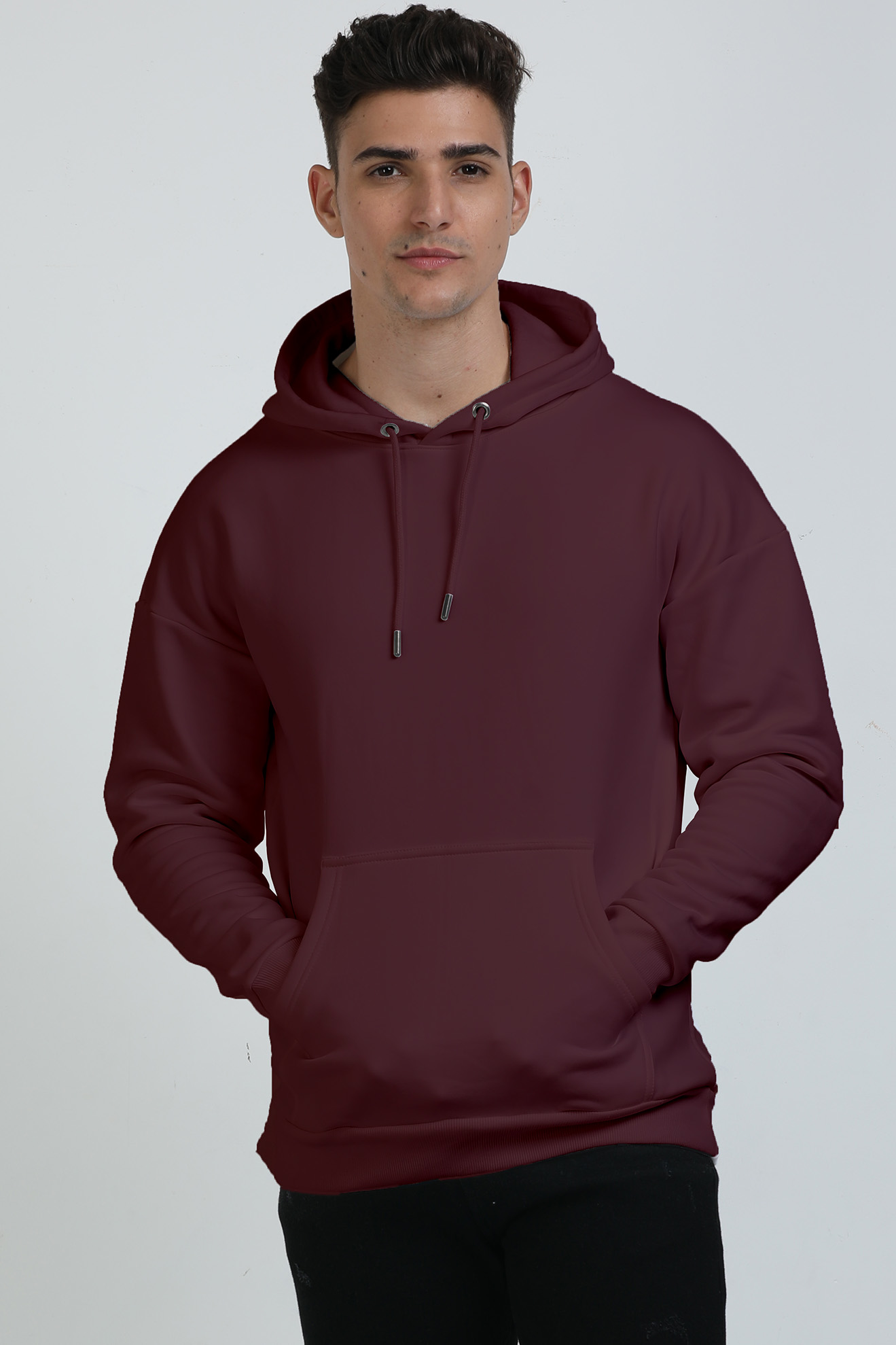 Unisex Oversized Plain Hoodie (Men & Women ) [Heavyweight  400 GSM ]