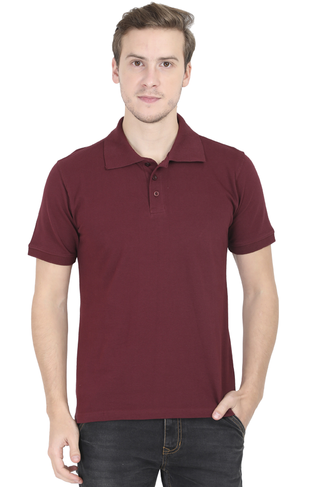 Solid Polo T-Shirts For Men