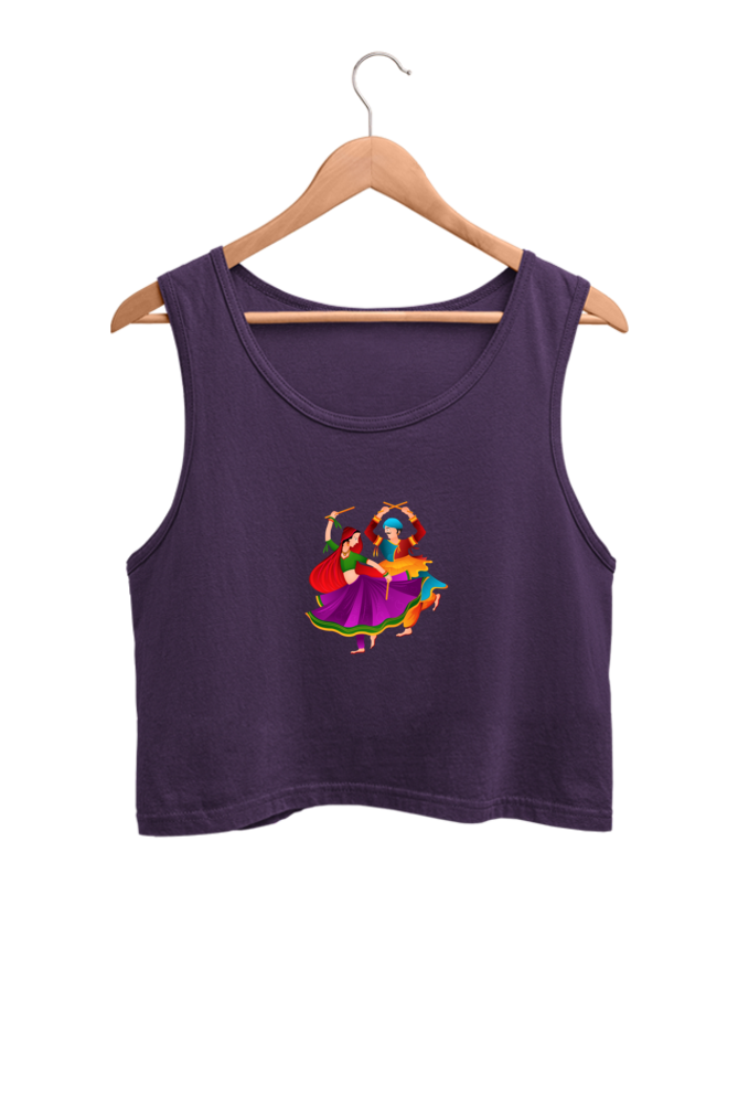 Navratri Special Crop Tank Top For Women