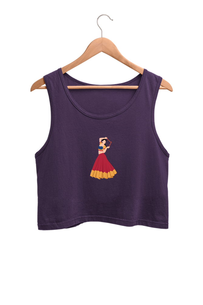 Navratri Special Crop Tank Top For Women