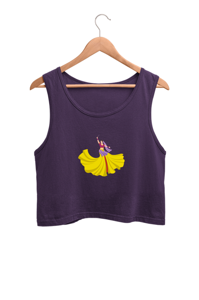 Navratri Special Crop Tank Top For Women