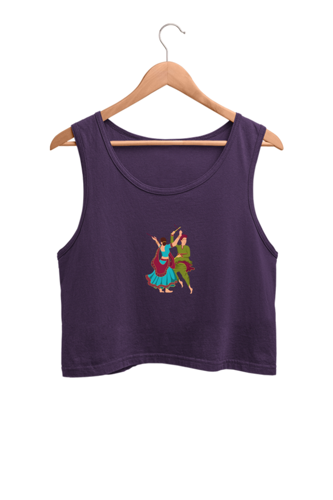 Navratri Special Crop Tank Top For Women