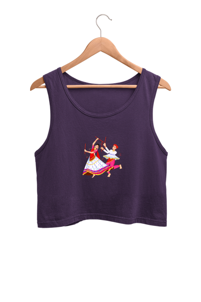 Navratri Special Crop Tank Top For Women