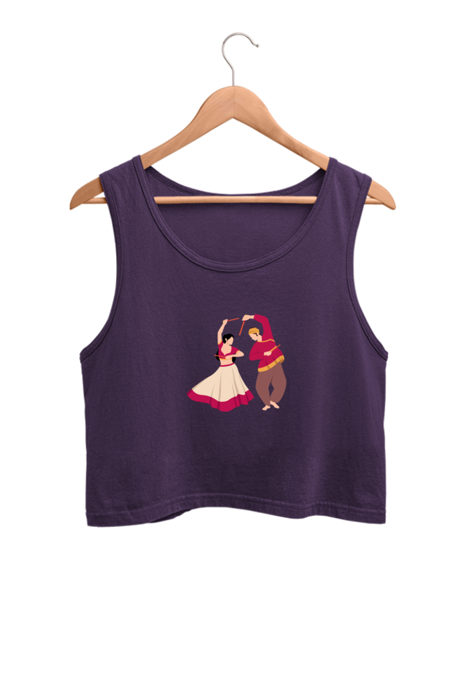Navratri Special Crop Tank Top For Women