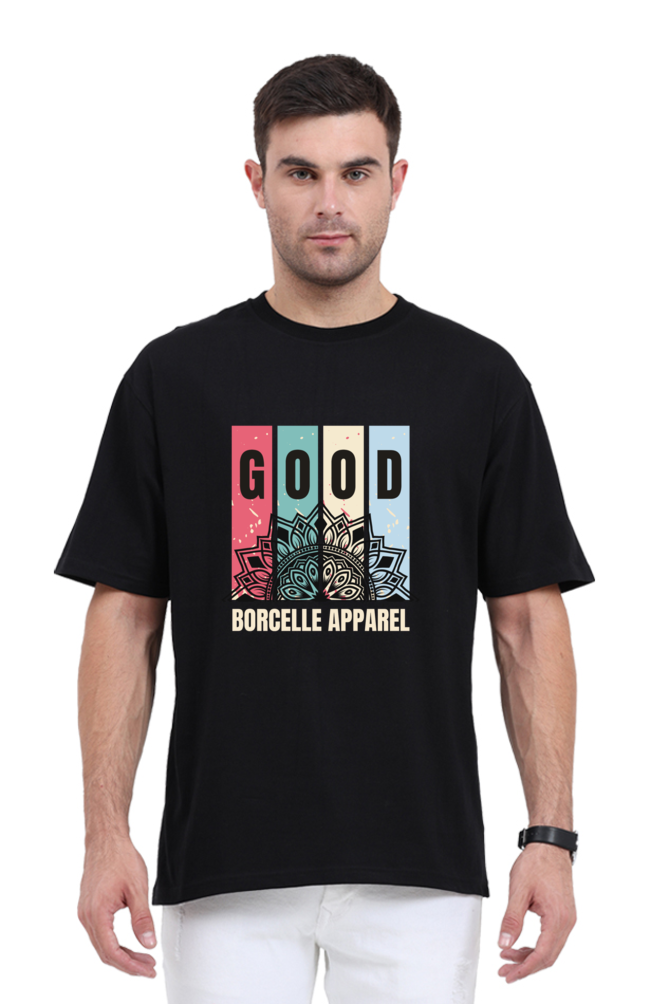 Good Graphic Printed Standard Oversized T-shirt for Men [180 GSM]