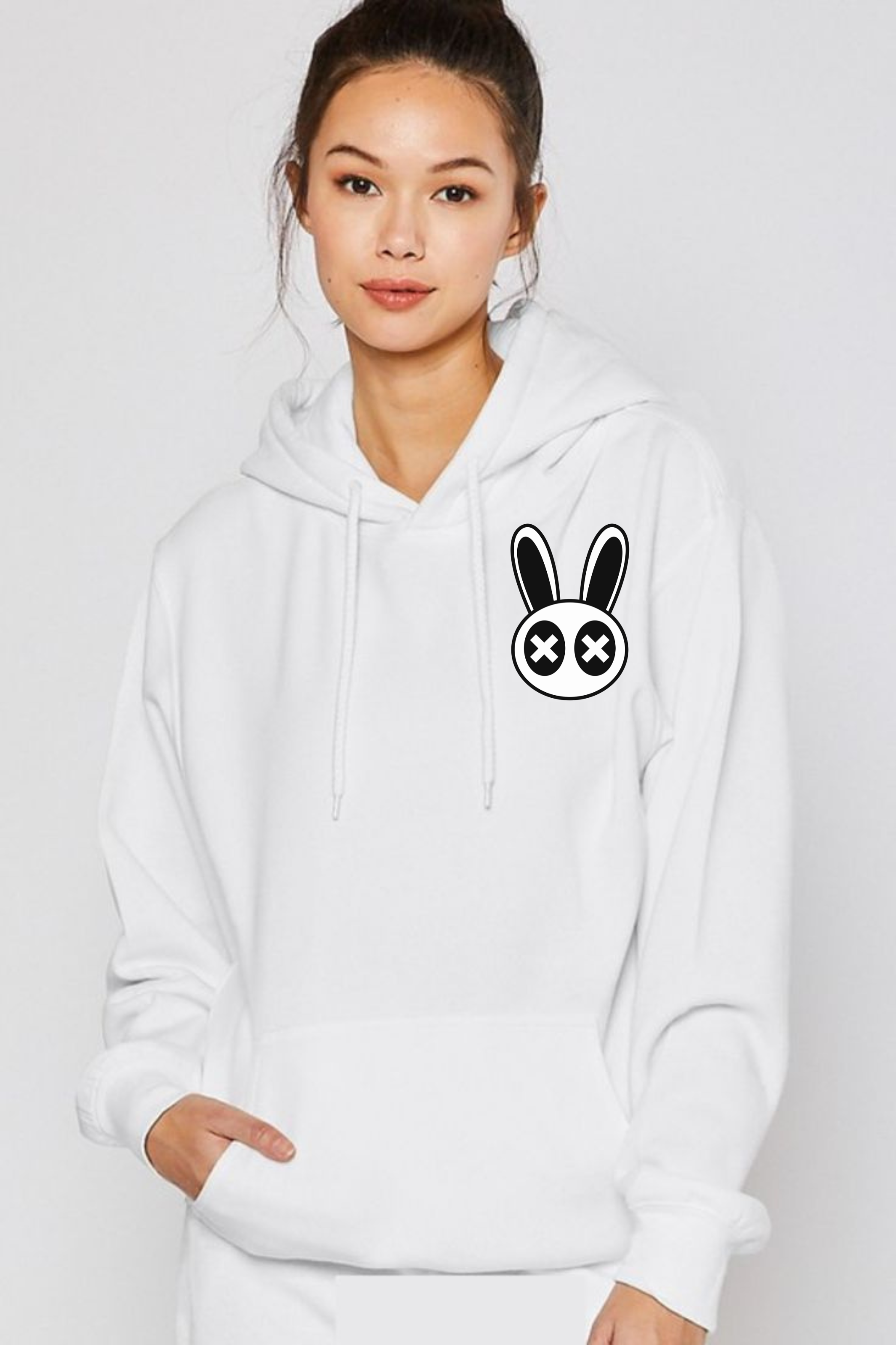 Funky Unisex Oversized Graphic Printed Hoodie (Men & Women ) [Heavyweight  400 GSM ]