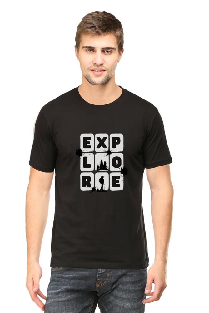 Explore Printed T-shirt for Men