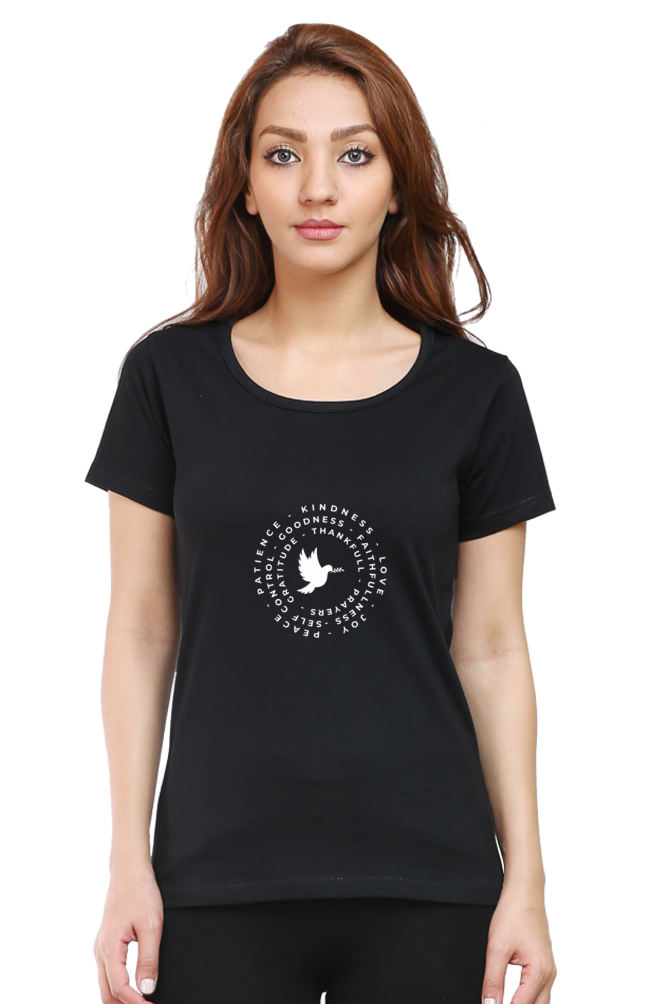 Kindness Printed T-shirt for Women