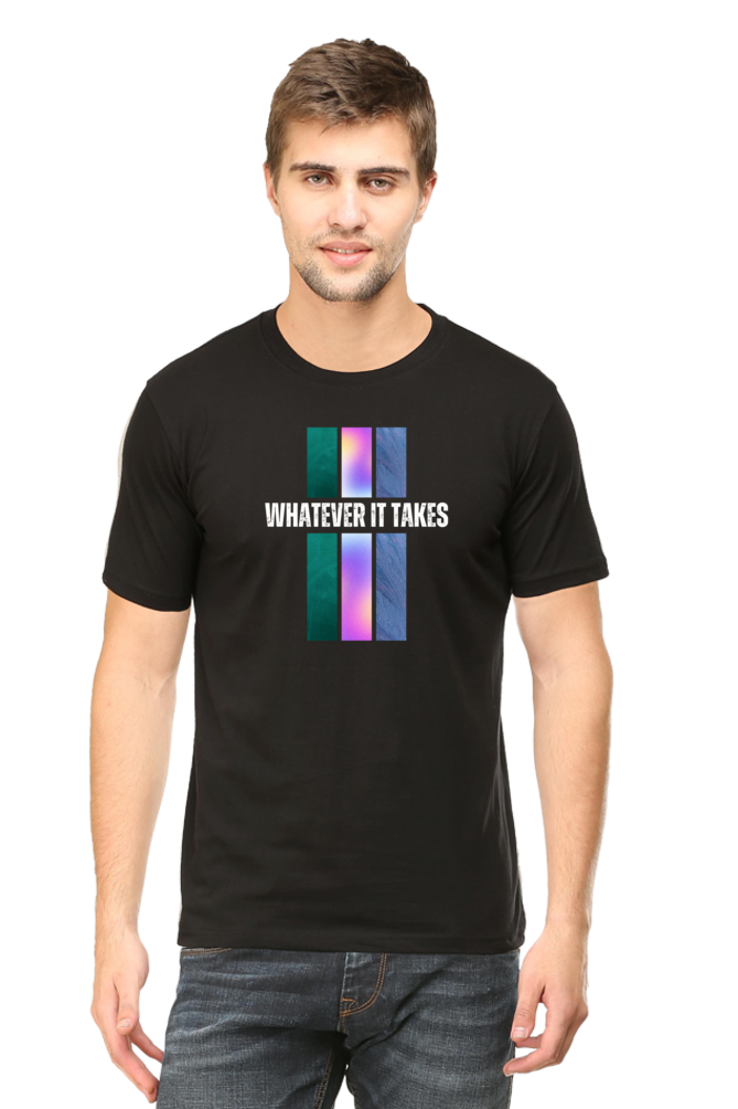 Whatever It Takes Graphic Printed T-shirt for Men