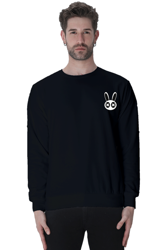Rabbit Graphic Printed Sweatshirt For Men [Light Weighted 300 GSM ]