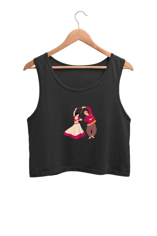 Navratri Special Crop Tank Top For Women
