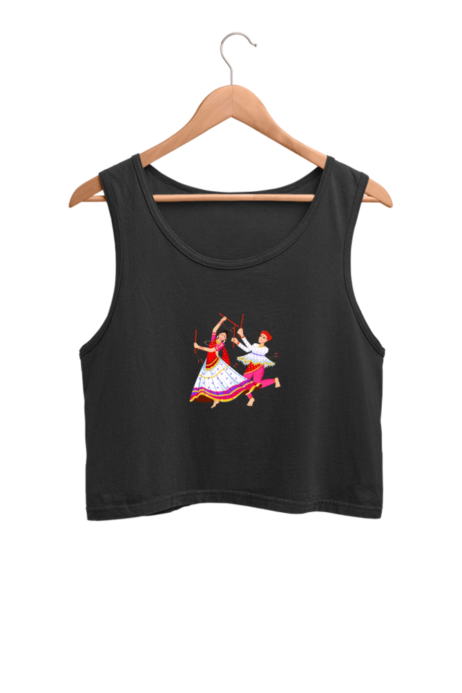 Navratri Special Crop Tank Top For Women