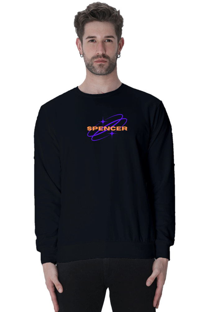 Spencer Graphic Printed Sweatshirt For Men [Light Weighted 300 GSM ]
