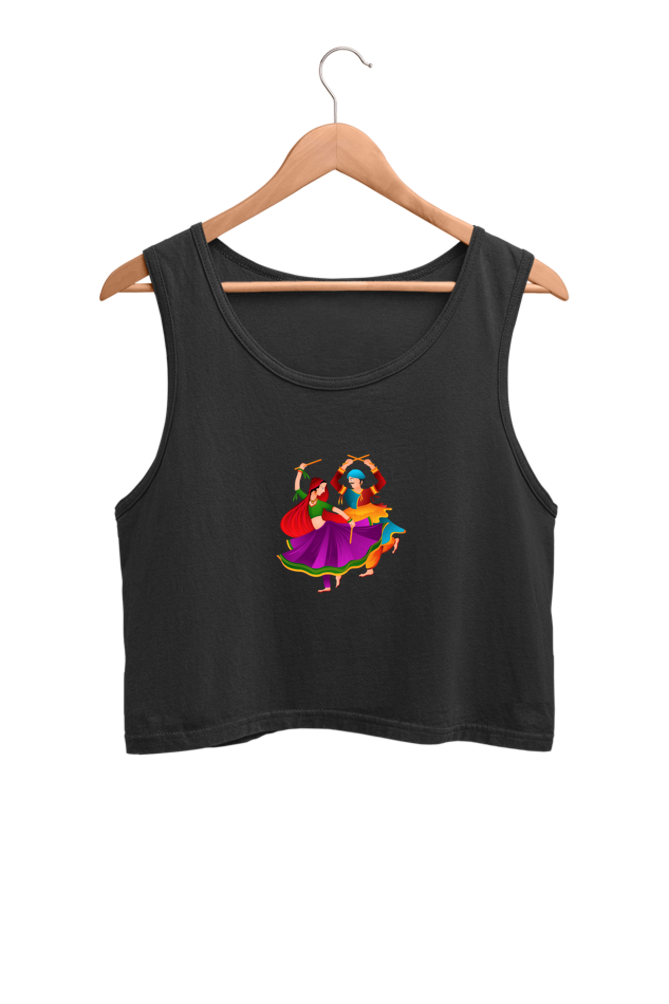 Navratri Special Crop Tank Top For Women