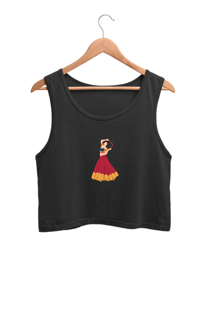 Navratri Special Crop Tank Top For Women