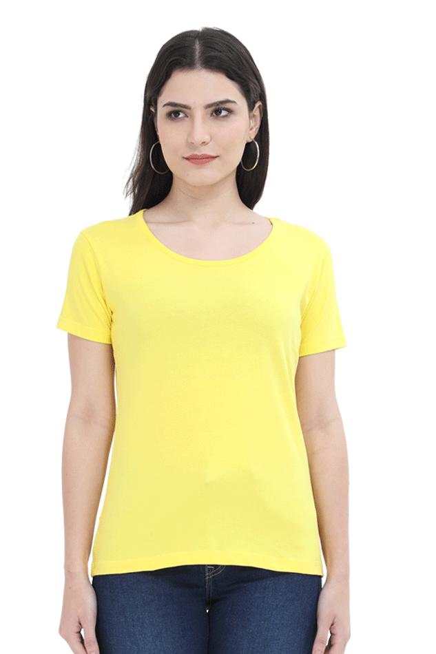 Solid T-shirt for Women