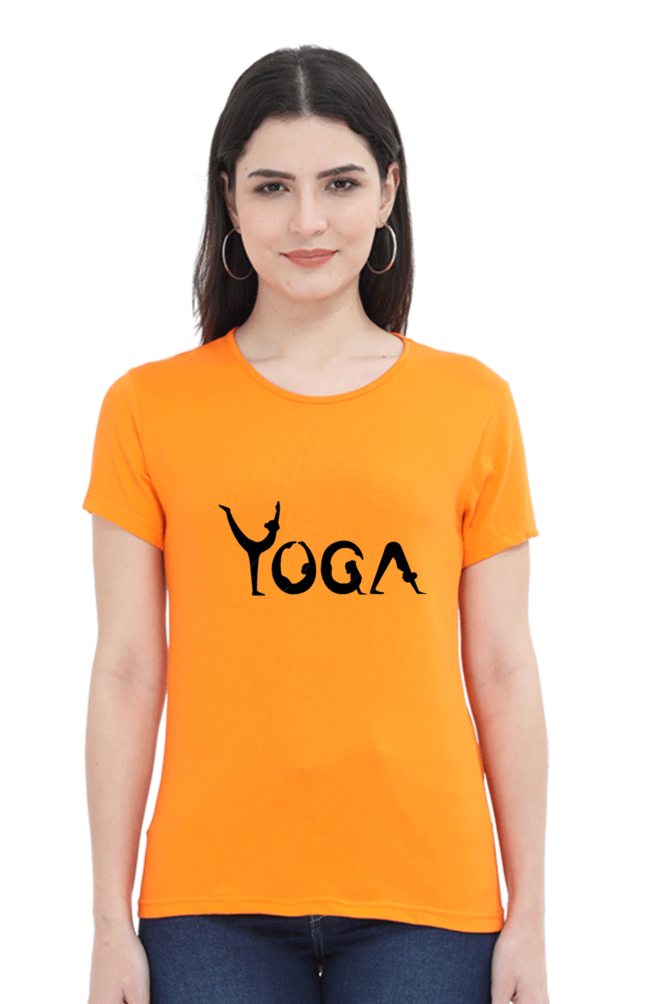 Yoga Printed T-shirt for Women