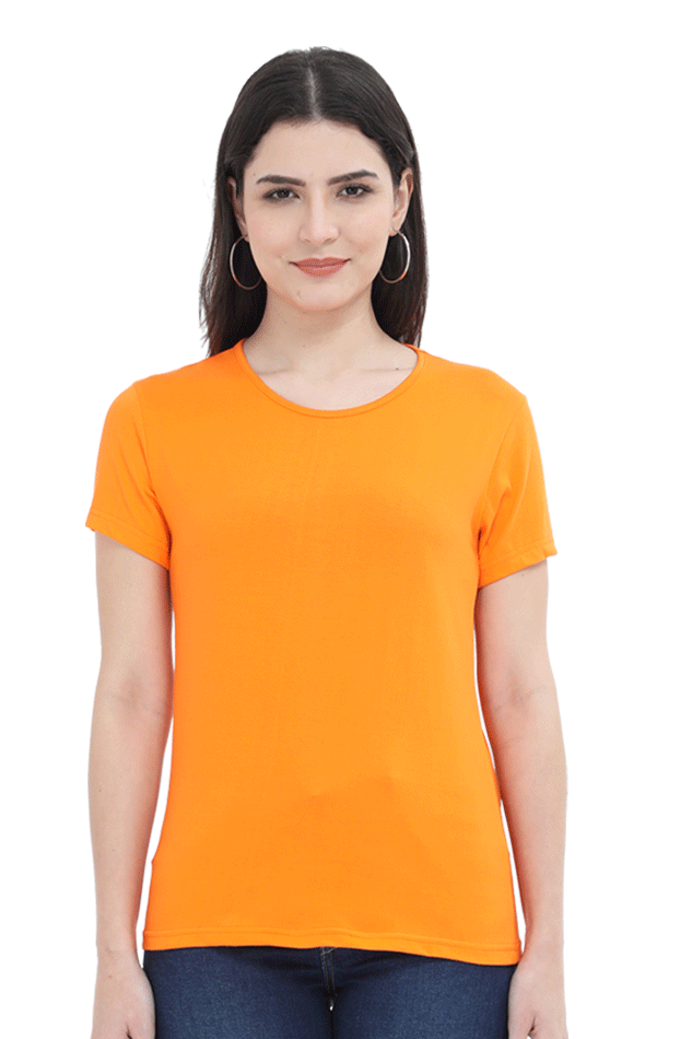 Solid T-shirt for Women