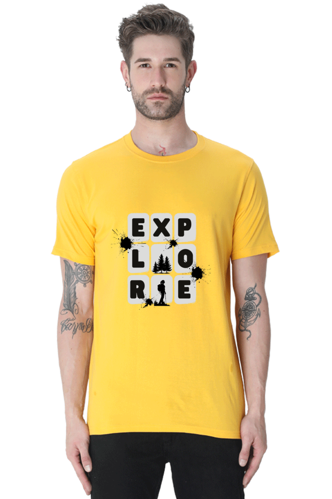 Explore Printed T-shirt for Men