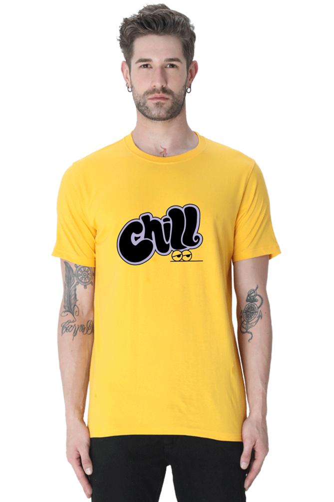 Chill Printed T-shirt for Men