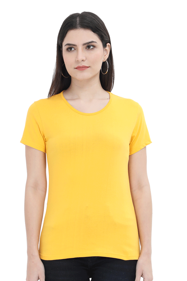 Solid T-shirt for Women