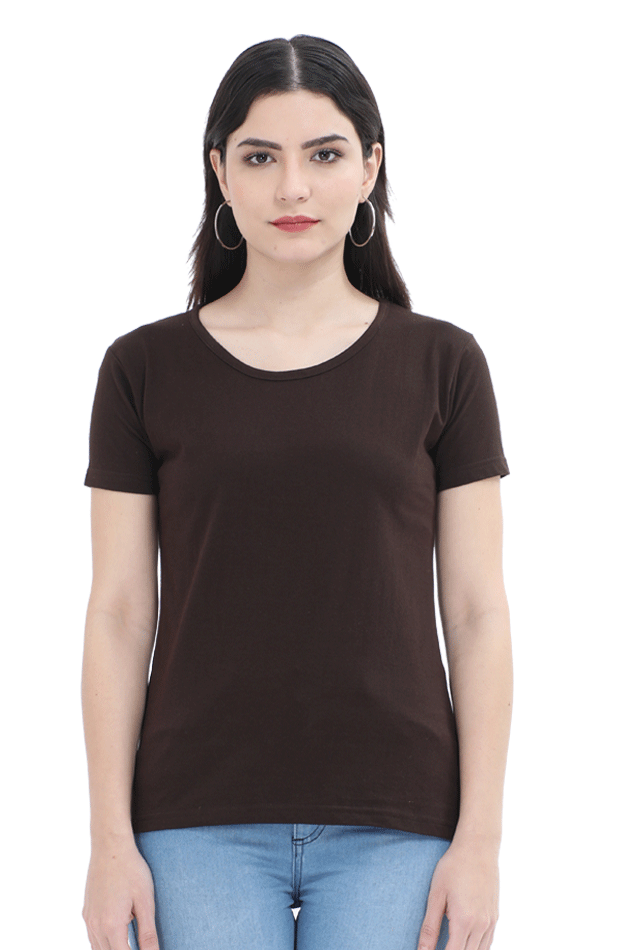 Solid T-shirt for Women