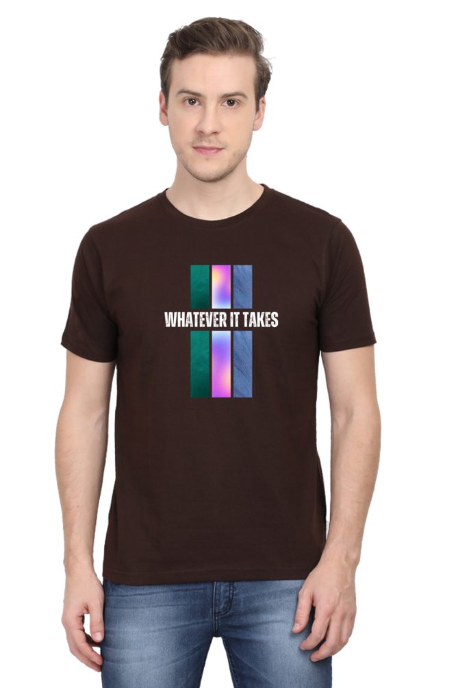 Whatever It Takes Graphic Printed T-shirt for Men