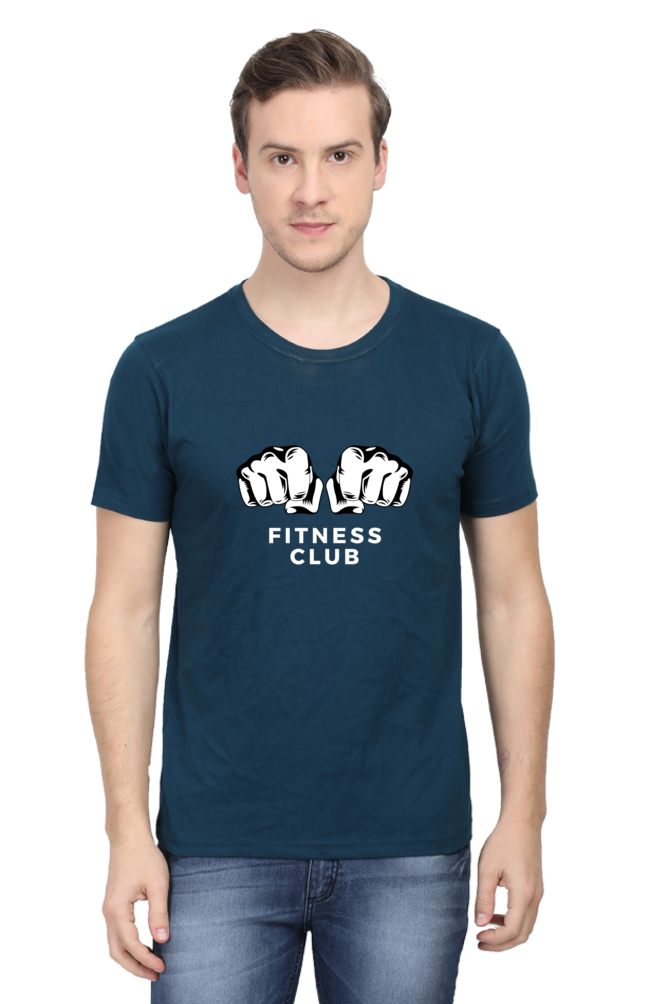 Fitness Club Printed T-shirt for Men