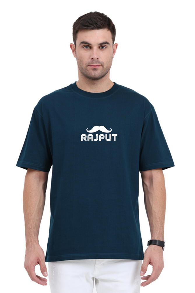 Rajput Graphic Printed Classic Oversized T-shirt for Men [240gsm]