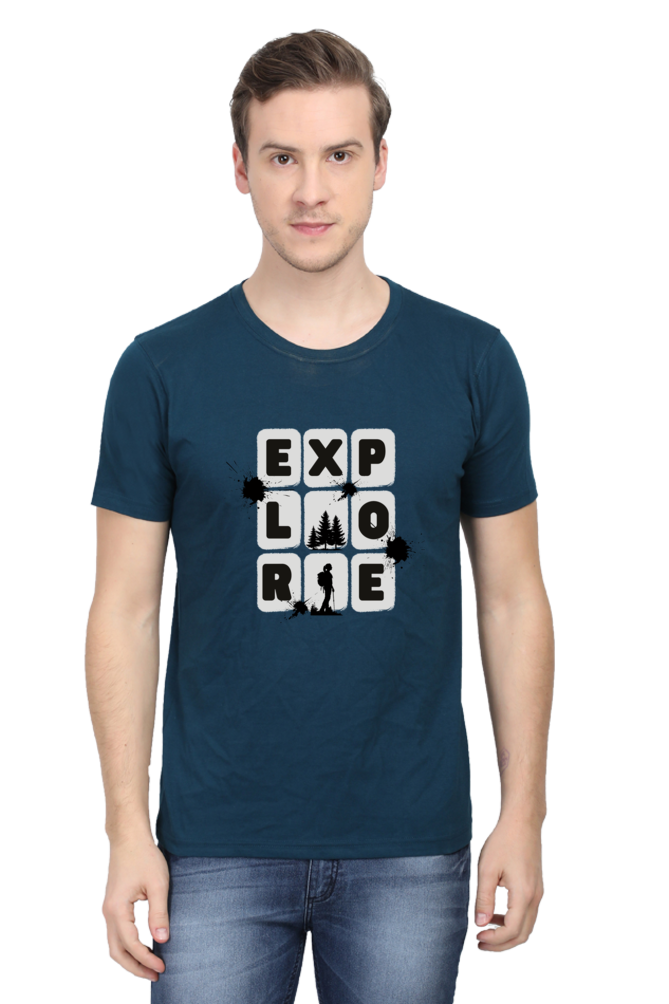 Explore Printed T-shirt for Men
