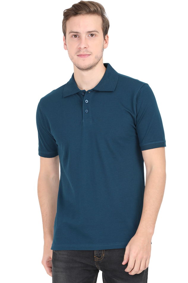 Solid Polo T-Shirts For Men