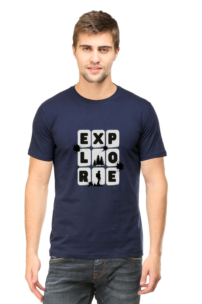 Explore Printed T-shirt for Men