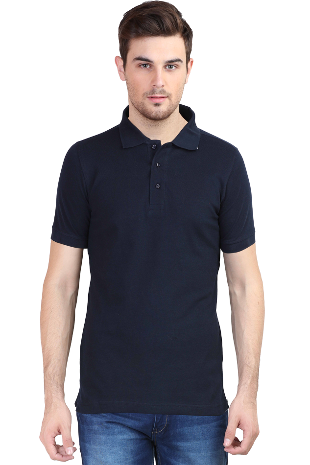 Solid Polo T-Shirts For Men