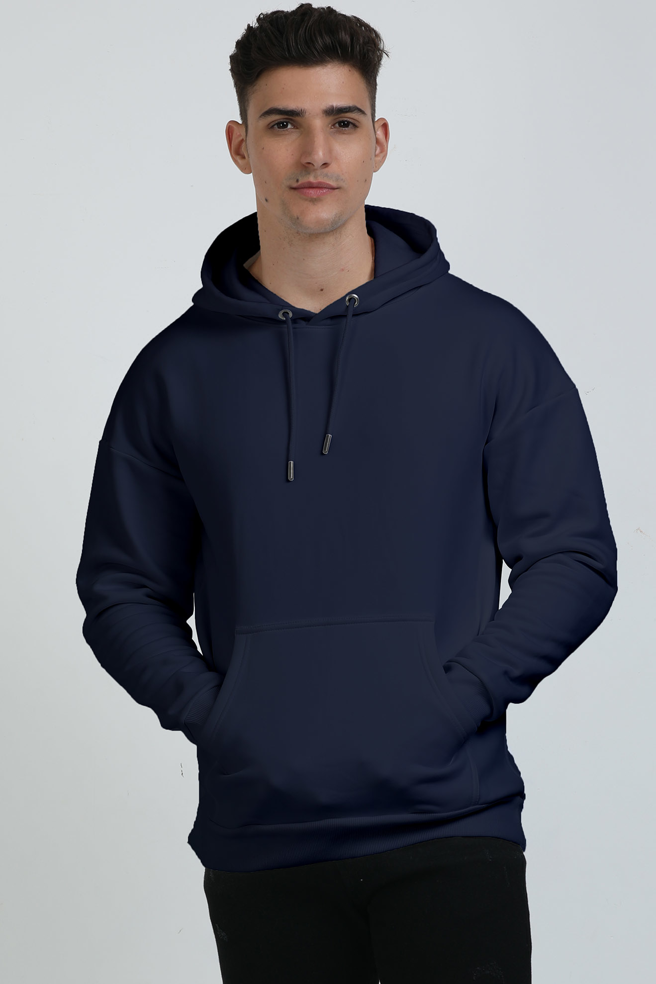 Unisex Oversized Plain Hoodie (Men & Women ) [Heavyweight  400 GSM ]