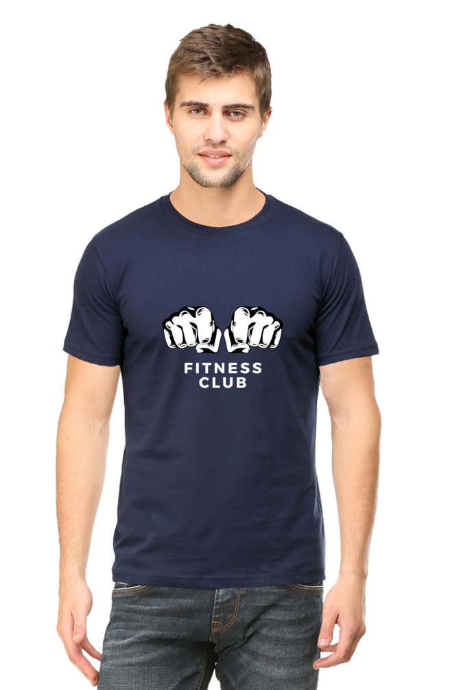 Fitness Club Printed T-shirt for Men