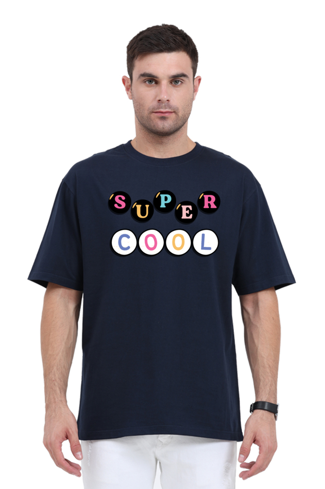 Super Cool Graphic Printed Classic Oversized T-shirt for Men [240GSM]
