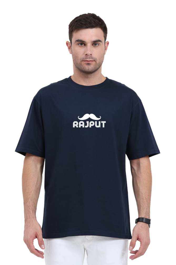 Rajput Graphic Printed Classic Oversized T-shirt for Men [240gsm]